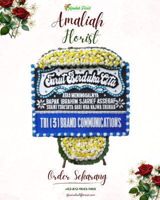 Papan Bunga Duka di Bondowoso