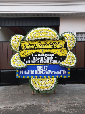 Papan Bunga Duka di Bondowoso