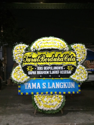 Papan Bunga Duka di Bondowoso