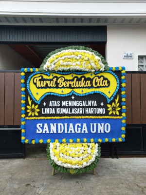 Papan Bunga Duka di Bondowoso