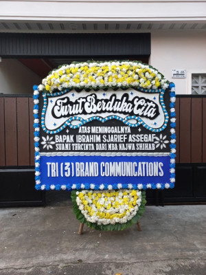 Papan Bunga Duka di Bondowoso